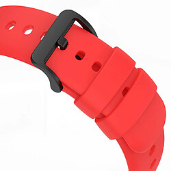 Avizar Bracelet pour Oppo Watch 3 Pro Silicone Soft-Touch Sange à Trous rouge pas cher