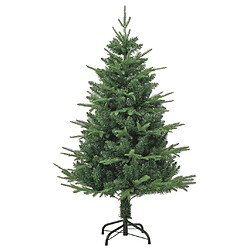 vidaXL Sapin de Noël artificiel Vert 120 cm PVC et PE