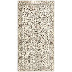 Vidal Tapis de laine 236x124 brun Ultra Vintage