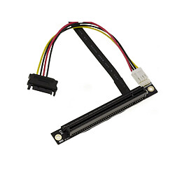 Avis Kalea-Informatique Adaptateur Riser PCIe Gen 3.0 16x vers M2 E A Key - Longueur de la nappe 20cm