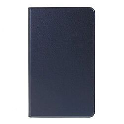 Etui en PU avec support bleu foncé pour votre Samsung Galaxy Tab A 8.0 Wi-Fi (2019) SM-T290