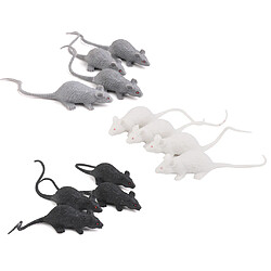 12pcs Animaux Artificielle Souris Modèle Jouet Cadeau Blague Halloween