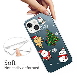 Coque en TPU antichoc, motif de Noël, antichute pour votre iPhone 14 Plus - Dessin animé de Noël