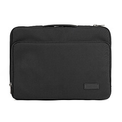 Wewoo Sacoche E550 Sac à main pour ordinateur portable en polyester imperméable de 13,3 pouces avec ceinture de valise noir