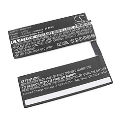 vhbw Li-Polymère batterie 8130mAh (3.77V) pour tablette tablet Apple iPad Pro 10.5 2017, 10.5"", A1701, A1709, A1852, MPDY2LL/A, MPF02LL/A, MPF12LL/A