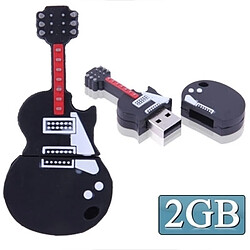 Wewoo Clé USB Disque Flash USB de forme de guitare de 2 Go