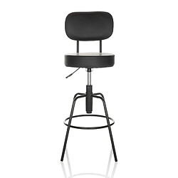 Tabouret de bar DISC HIGH Noir hjh OFFICE