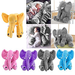 Avis Universal Peluche animal coussin enfant bébé coussin doux pour dormir jouet mignon éléphant coton