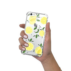 Coque iPhone 7/8/ iPhone SE 2020 anti-choc souple avec angles renforcés transparente Citrons Evetane