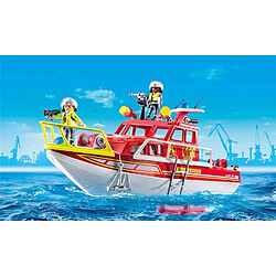 Playmobil® City Action - Bateau de sauvetage et pompiers