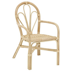 Aubry Gaspard Fauteuil enfant en rotin Joseph Naturel.