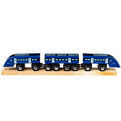 Bigjigs Rail Train à grande vitesse en bois 1