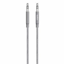 Acheter Seven 7 Belkin - Câble Audio Premium, Jack-Jack 3,5mm - Gris Métallique