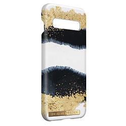 Coque Galaxy S10 Gleaming Licorice Résistante Design luxe Ideal of Sweden