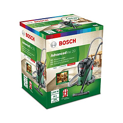 Aspirateur eau et poussiere Bosch - Universalvac 20 - Cuve polypropylene 20L - 1200W