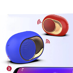 Acheter General Haut-parleur Bluetooth portable avec son stéréo 8 W, Bluetooth 5, couplage stéréo sans fil Bassup, haut-parleurs de fête TWS, 12 heures de lecture pour intérieur et extérieur pour iPhone, haut-parleur pour plage, extérieur (bleu)