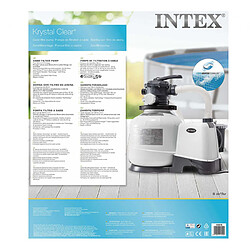 Intex 26648 ex 28648 filtre à sable epurateur purificateur piscine hors-sol 10500 lt/hr