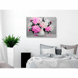 Paris Prix Tableau Imprimé Fragrant Colours Wide Pink 60 x 90 cm