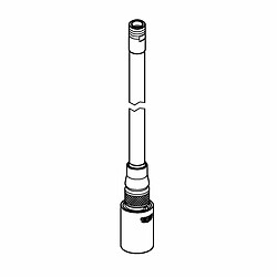 Douchette extractible - GROHE - Minta - Chromé - Laiton - Piece de rechange d'origine - Durable - Robuste