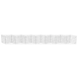 Acheter vidaXL Mur de gabion Acier galvanisé 450x30x50 cm