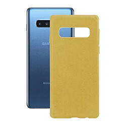 Totalcadeau Coque de protection compatible Samsung Galaxy S10+ Eco-Friendly Couleur - Jaune pas cher