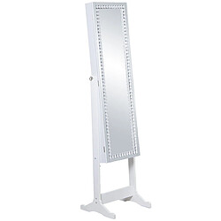 Miroir sur pied Alexandra House Living Blanc 46 x 36 x 158 cm