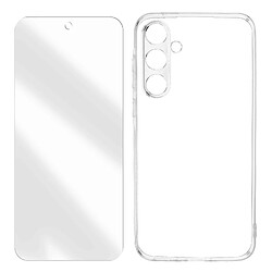 4smarts Coque pour Samsung Galaxy A35 Antichoc avec Verre Trempé 9H Transparent