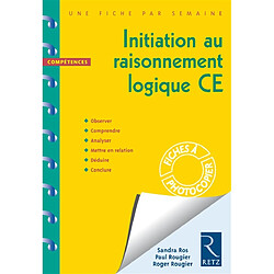 Initiation au raisonnement logique CE1-CE2