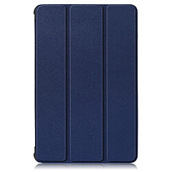 Etui en PU Flexible-Angle avec support tri-pliure bleu foncé pour votre Huawei MatePad Pro 10.8 (2021)/(2019)