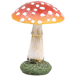 Farmwood Animals Champignon dans l'herbe en résine Rond - hauteur 13 cm.