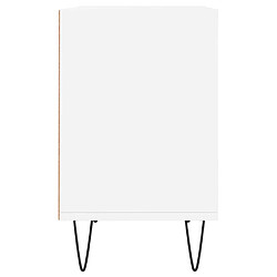 Acheter vidaXL Meuble TV blanc 69,5 x 30 x 50 cm bois d'ingénierie