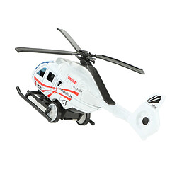 Avis Échelle 1:43 Hélicoptère Diecast Modèle Jouet Pull Back Toy pour Enfants Garçons Blanc