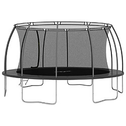 Avis vidaXL Ensemble de trampoline rond 488x90 cm 150 kg