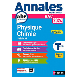 Physique chimie spécialité terminale : bac 2024 : nouveau bac - Occasion