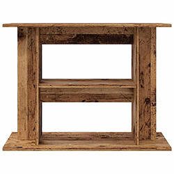 Avis vidaXL Support d'aquarium vieux bois 80x35x60 cm bois d'ingénierie