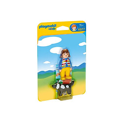 Playmobil® PLAYMOBIL 1.2.3 - Femme avec chien