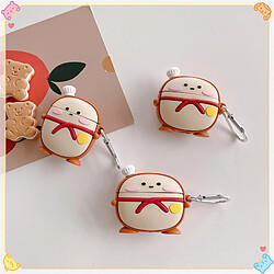 GUPBOO Airpods Coque Housse Étui Protecteur Compatible pour AirPods 3-dessin animé mignon de chef de boulangerie