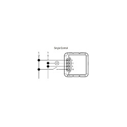 Ledkia Interrupteur WiFi Compatible avec Interrupteur et bouton-poussoir Conventionnel Blanc pas cher