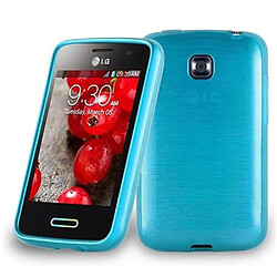 Cadorabo Coque LG L3 II (2. SIM) Etui en Turquoise