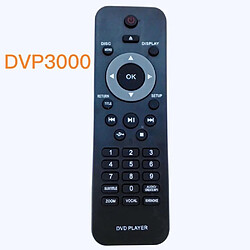 GUPBOO Télécommande Universelle de Rechange pour philips DVD DVP3670 DVP3680 DVP3600 DVP3610 DV