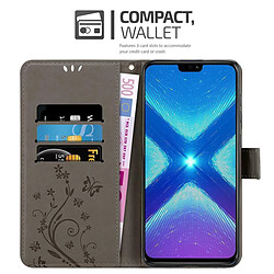 Avis Cadorabo Coque Honor 8X Etui en Gris