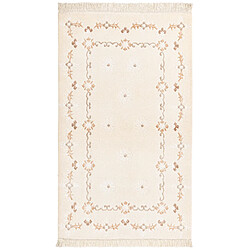 Vidal Tapis de laine 152x91 beige Darya