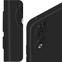 Avizar Coque pour Honor 90 Semi-rigide Soft-touch Fast Cover Noir pas cher