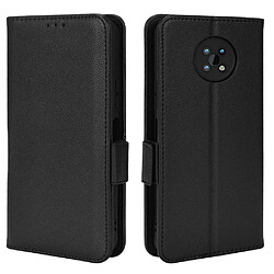 Etui en PU texture litchi, antichoc, magnétique avec support, noir pour votre Nokia G50