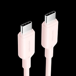 Câble USB Vention - Connecteur Nickelé - Puissance 60W - Courant Max. 3A - Couleur rose