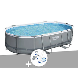 Kit piscine tubulaire Bestway Power Steel ovale 4,88 x 3,05 x1,07 m + Kit d'entretien