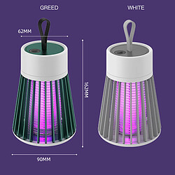 Acheter Mosquito Insect Killer LED Light Fly Zapper Trap Lamp 5W Gris USB Alimenté