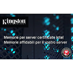 Kingston Server Premier 32GB 2666MT/s DDR4 ECC CL19 SODIMM 2Rx8 Mémoire Serveur Micron F - KSM26SED8/32MF pas cher