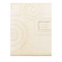 Vidal Tapis de couloir en laine 292x79 beige Darya pas cher