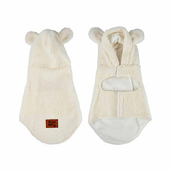 Paris Prix Veste Doudou pour Chien Wooly 35cm Écru